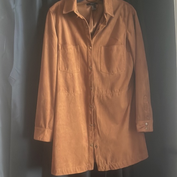 Suede shacket - Picture 2 of 2